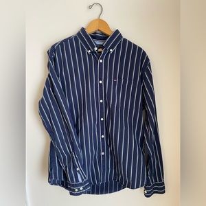 Tommy Hilfiger Mens Striped Dress Shirt